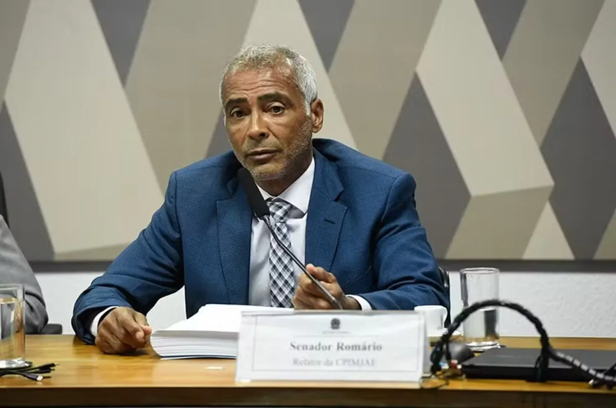 Romário deixa o PL e anuncia apoio à candidatura de Paes no RJ