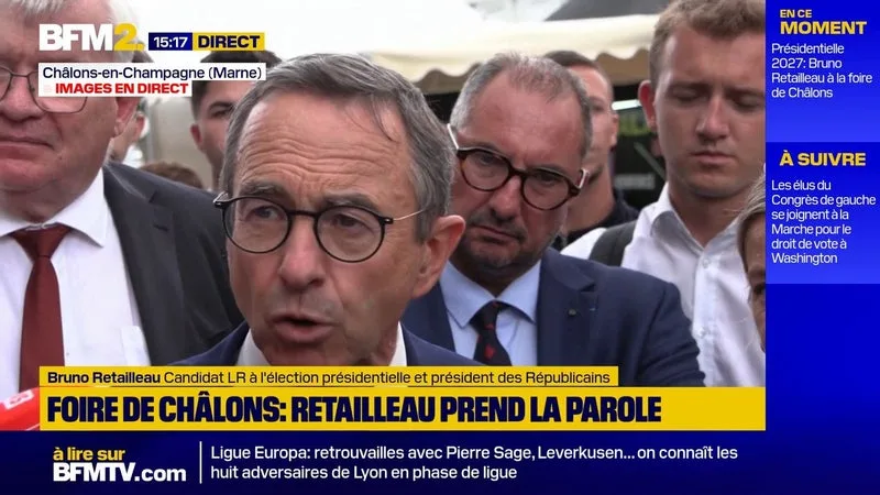 Bruno Retailleau: "Jean-Luc Mélenchon veut détruire les institutions de la République"