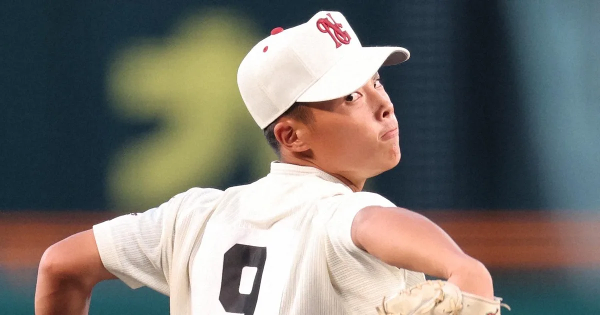 甲子園最速156キロ 打者の日南学園・谷口「楽しくて」