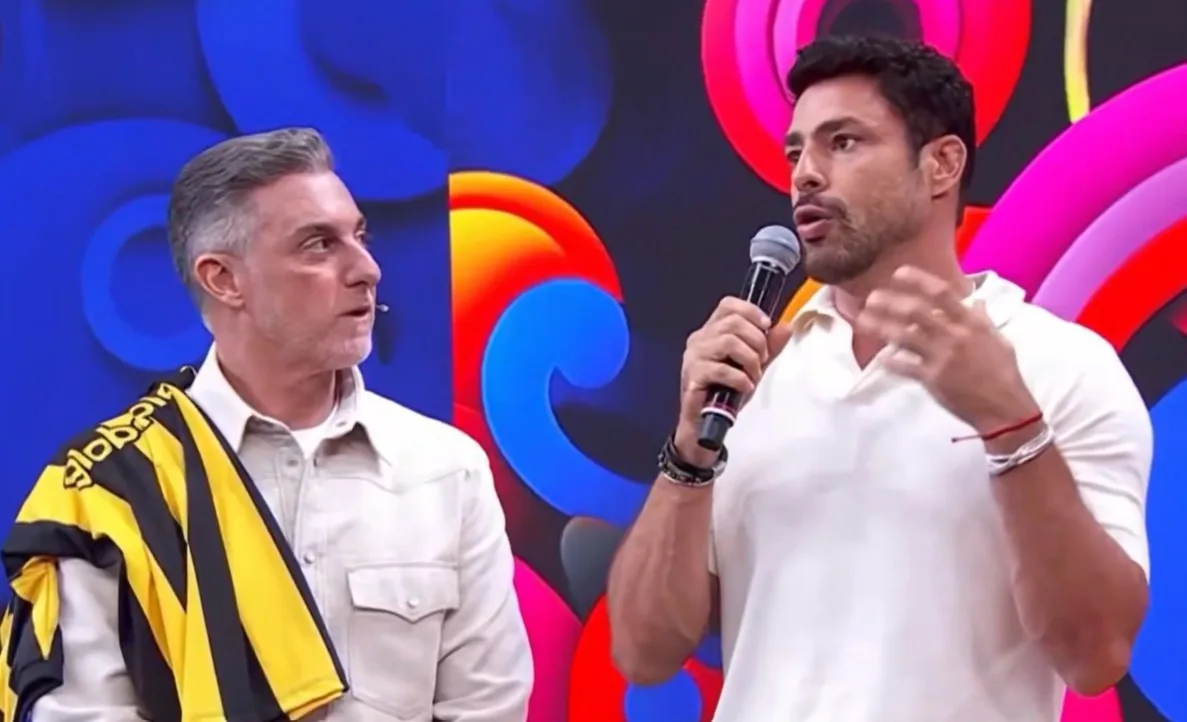 Luciano Huck esclarece polêmica com Cauã Reymond em fala sobre bets