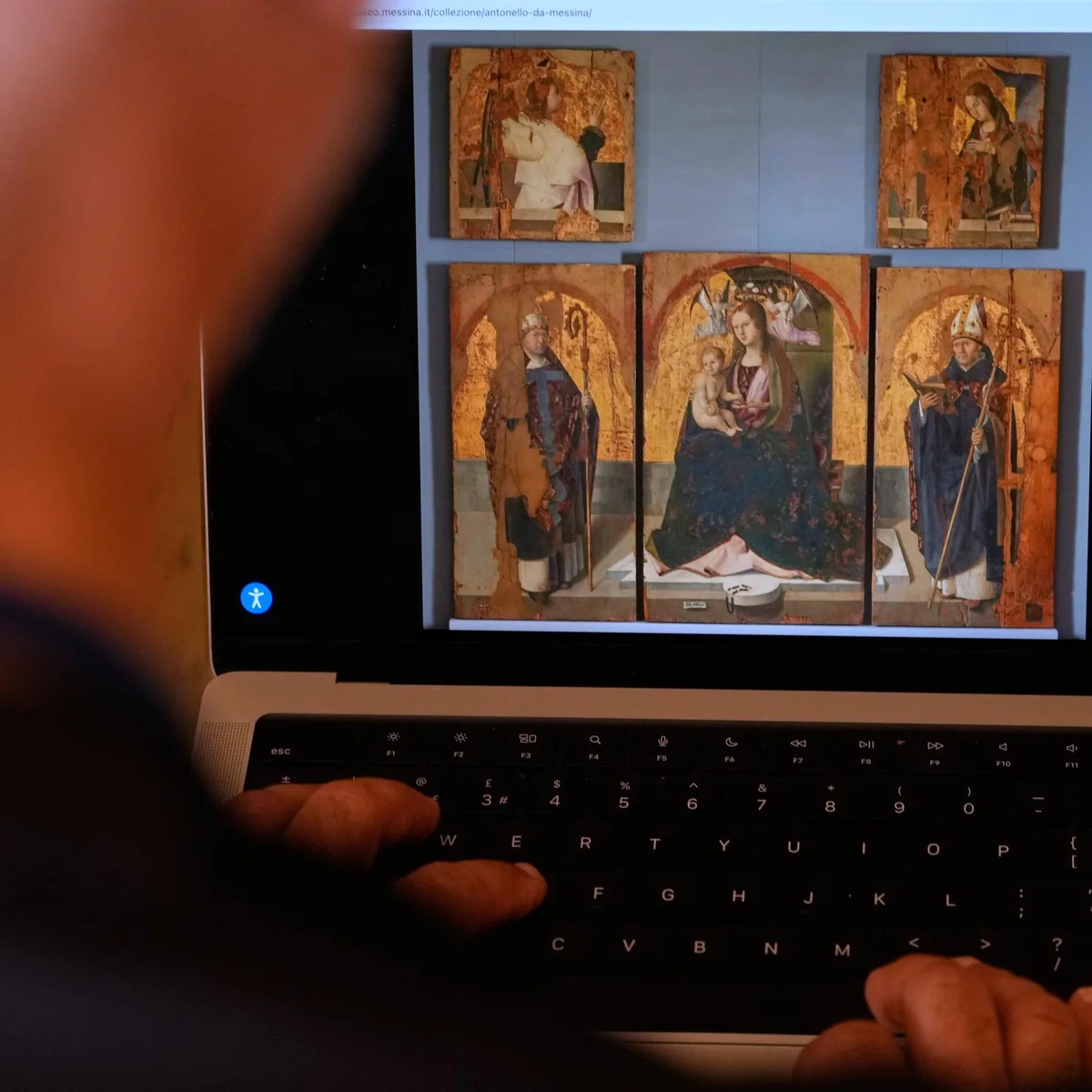 Italien - Gemälde von Renaissance-Maler Antonello da Messina aus Museum auf Sizilien gestohlen