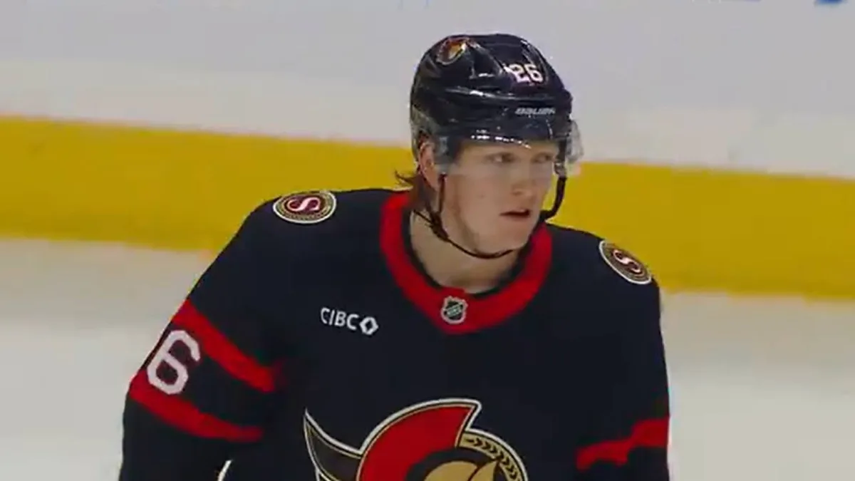 Senators’ Yakemchuk breaks tie with late power-play one-timer vs. Flyers