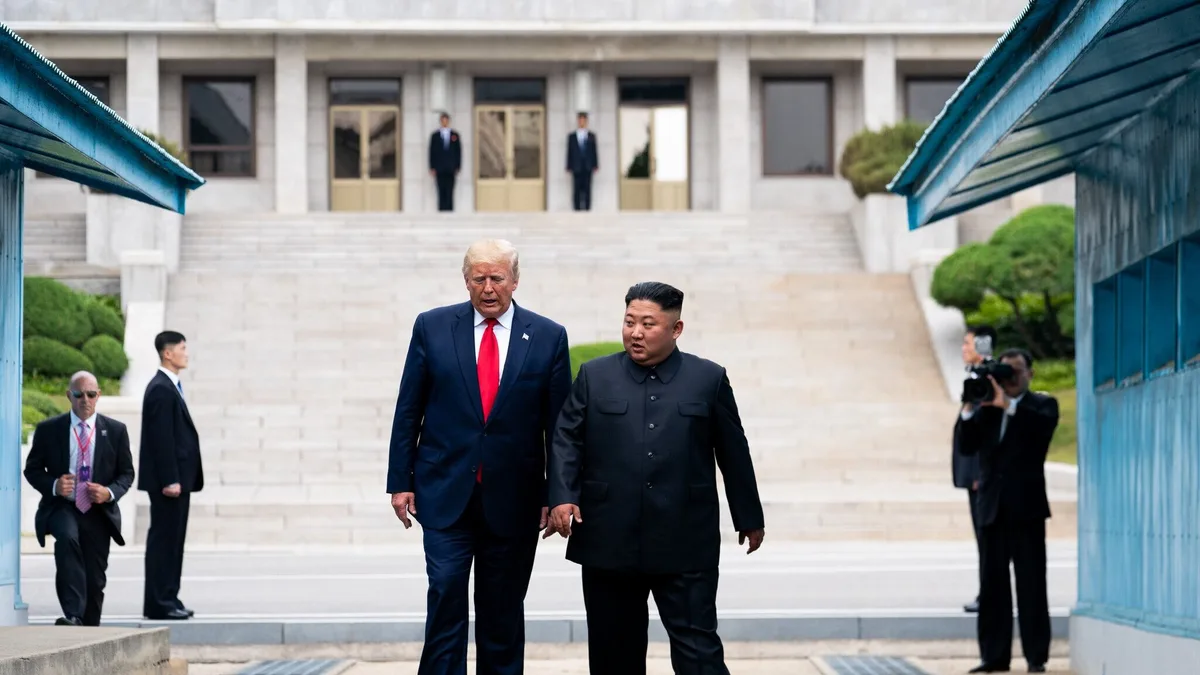 Estancado en Irán, Donald Trump recurre a un rostro conocido: el norcoreano Kim Jong-un
