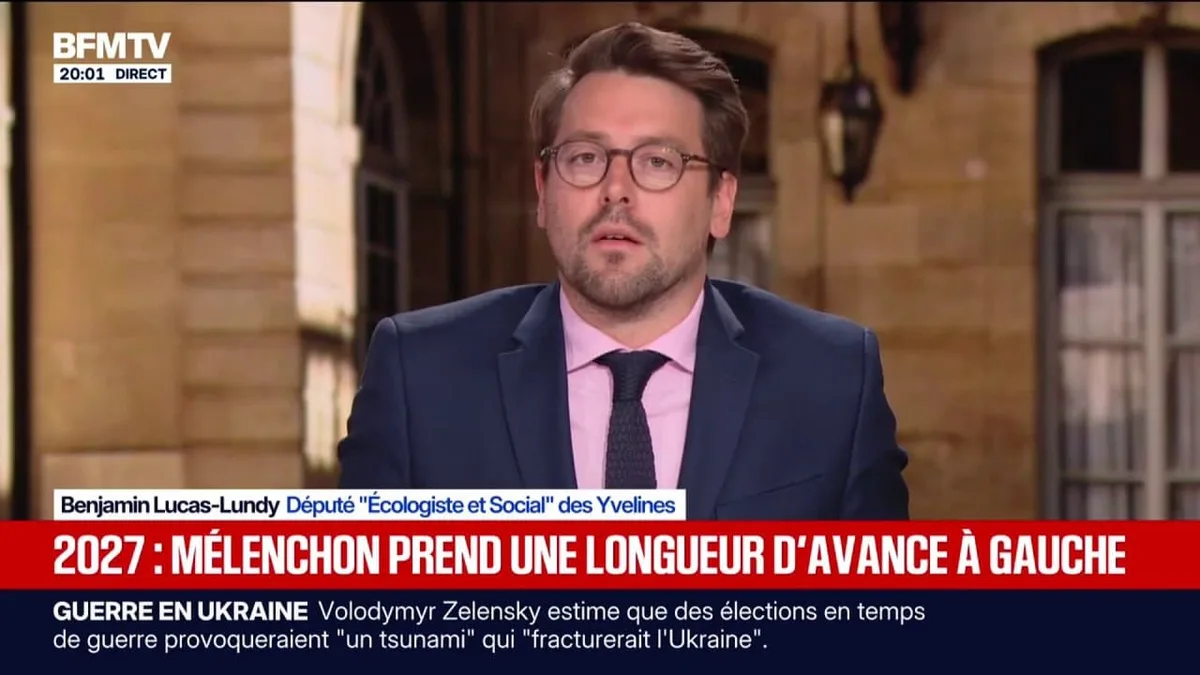 LFI et les Écologistes ensemble pour la présidentielle de 2027 ?: "Bien sûr que c'est une possibilité", déclare Benjamin Lucas-Lundy, député Écologiste et Social