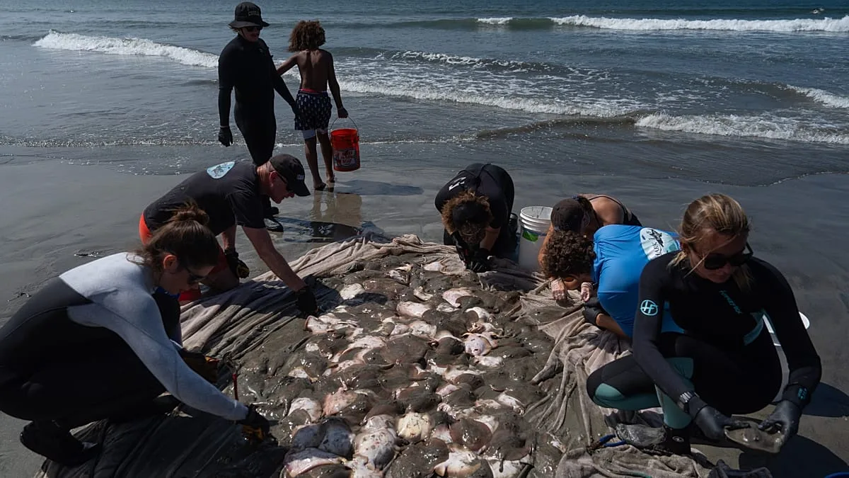 Califórnia: aumento de raias provoca número recorde de feridos