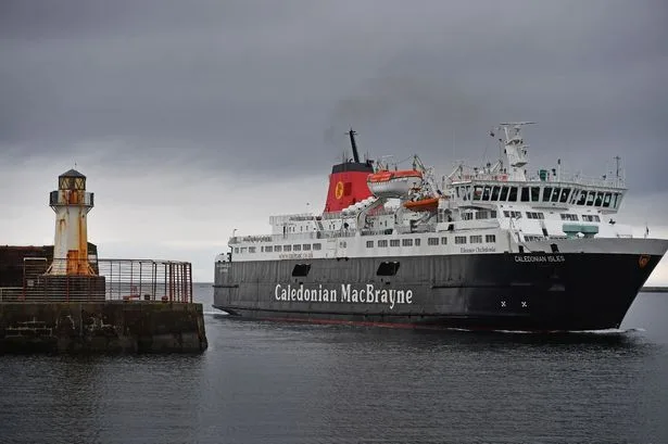 CalMac ferry 'bomb threat' - live: Evacuation after passenger goes overboard at Ardrossan