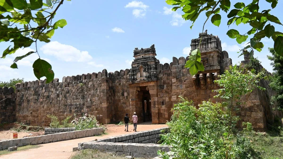 Beyond the walls of Siddhavatam Fort