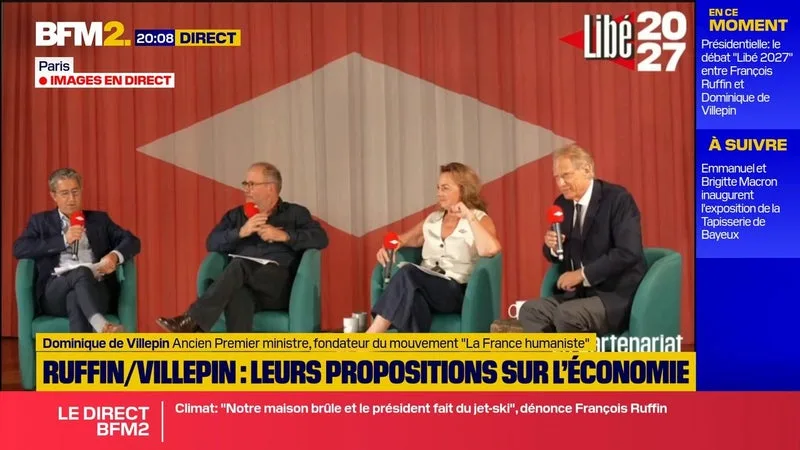 Présidentielle 2027: François Ruffin et Dominique de Villepin n'excluent pas un rapprochement