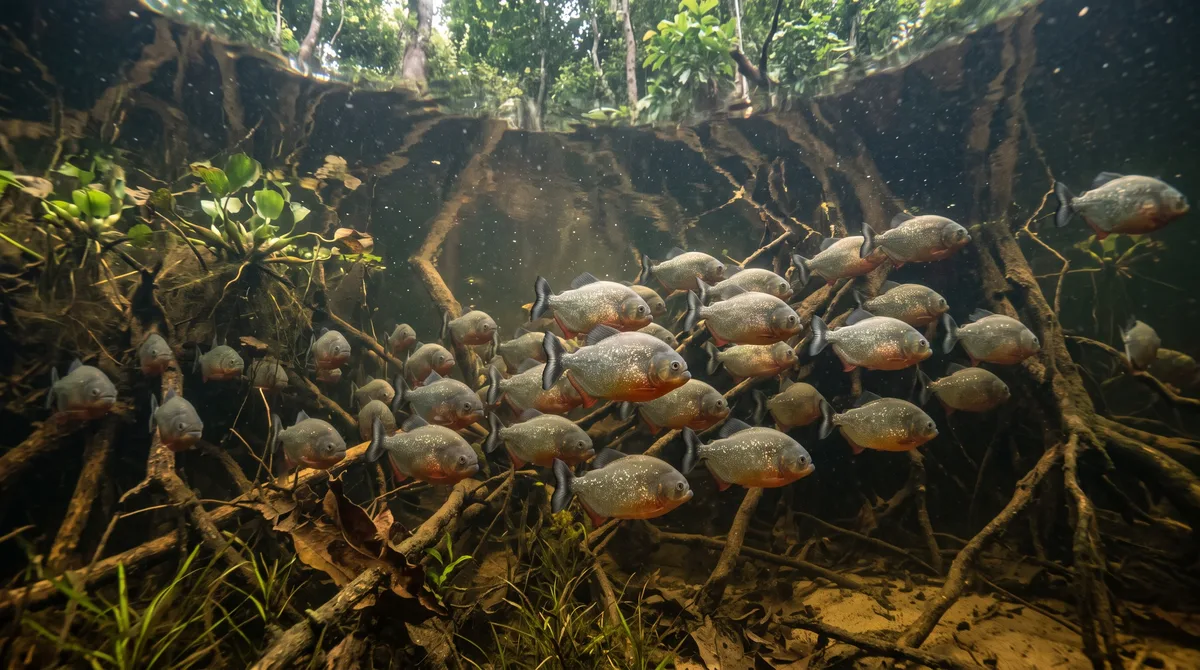 As piranhas são realmente monstros devoradores de gente? O que pouca gente entende sobre o verdadeiro comportamento do peixe mais temido da Amazônia