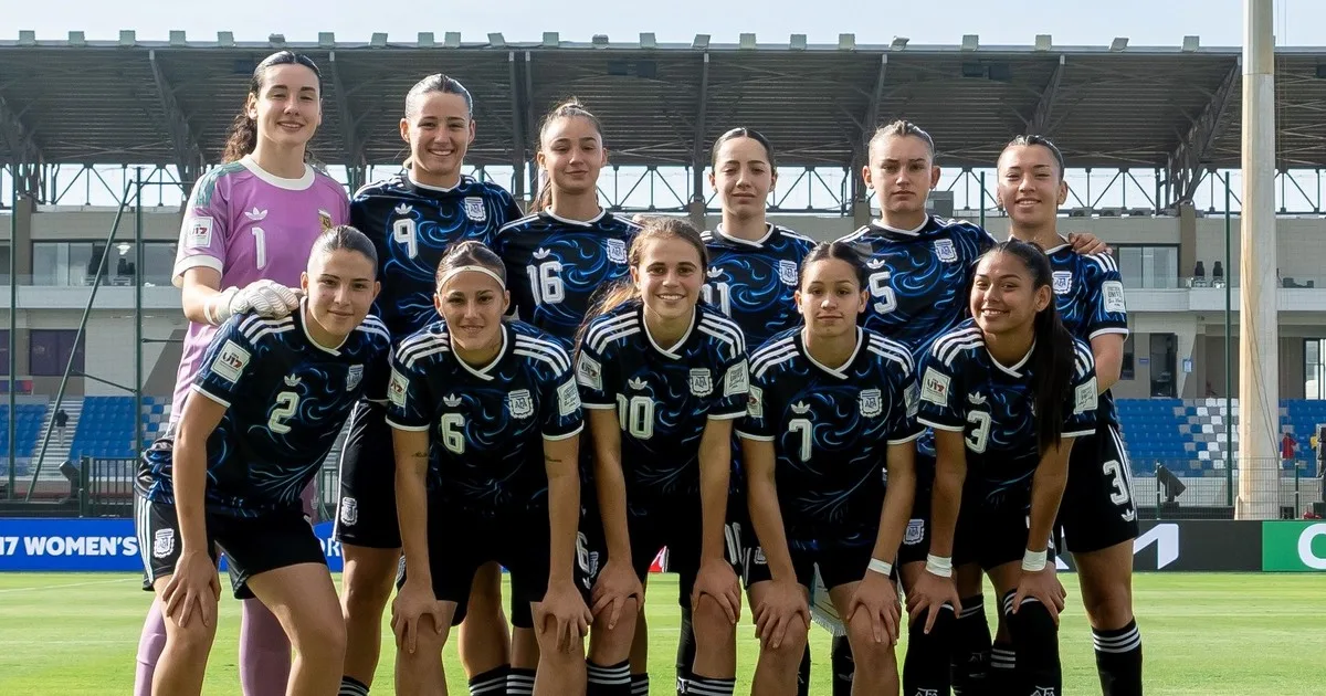 Argentina debutó con una derrota ante Alemania en el Mundial Sub 17 femenino