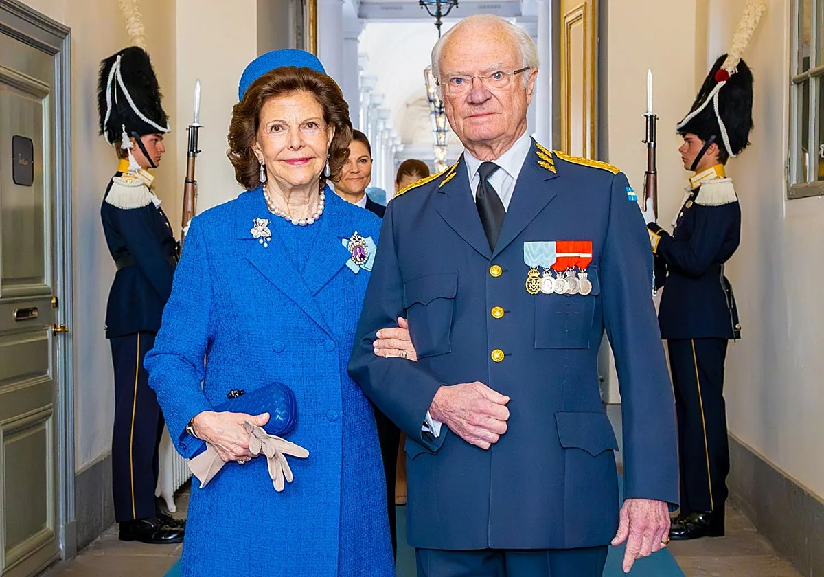 Los Reyes Carlos XVI Gustavo y Silvia de Suecia envían su aliento a Harald de Noruega: «Todo el apoyo»