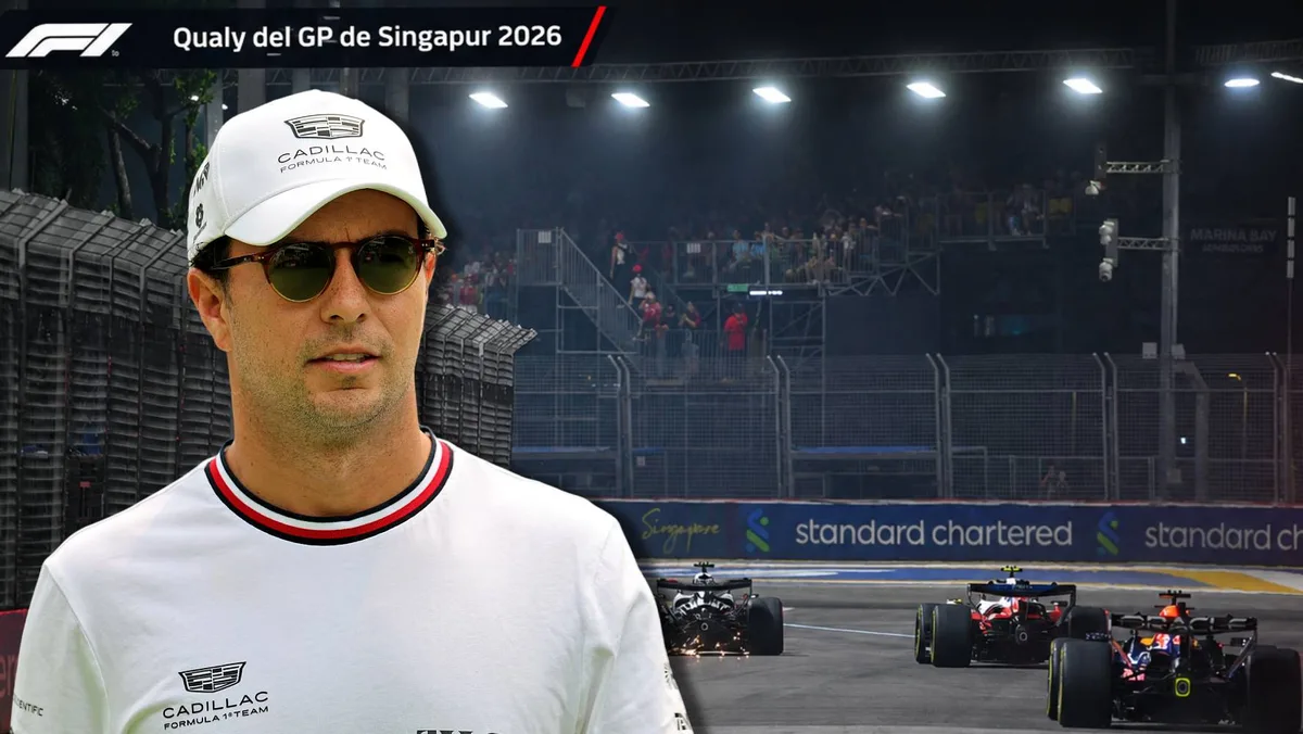 F1 EN VIVO Qualy del GP de Singapur 2026: ¿Dónde y a qué hora ver la clasificación de ‘Checo’ HOY?