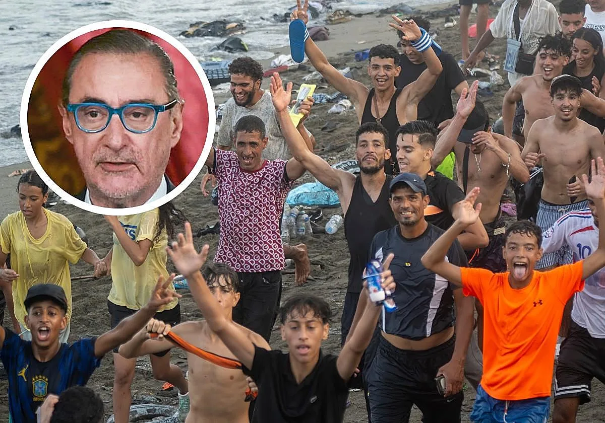 Carlos Herrera, convencido de la verdadera razón de la invasión de Ceuta tras el informe que implica a Marruecos: «No tiene que ver con la inmigración»