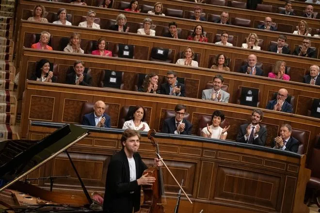 El Congreso homenajea a Pau Casals y su 'Himno a las Naciones Unidas' en el Día de la Paz: "Hizo de la música una forma de diálogo"