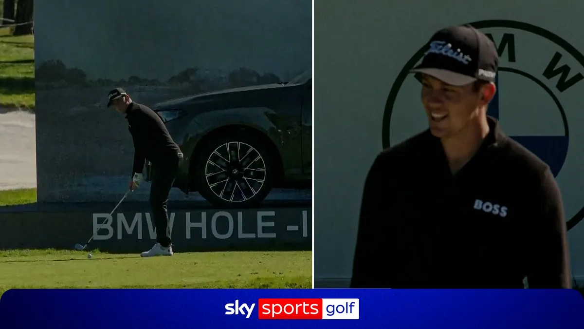 Hillier hits stunning ace at Open de Espana!