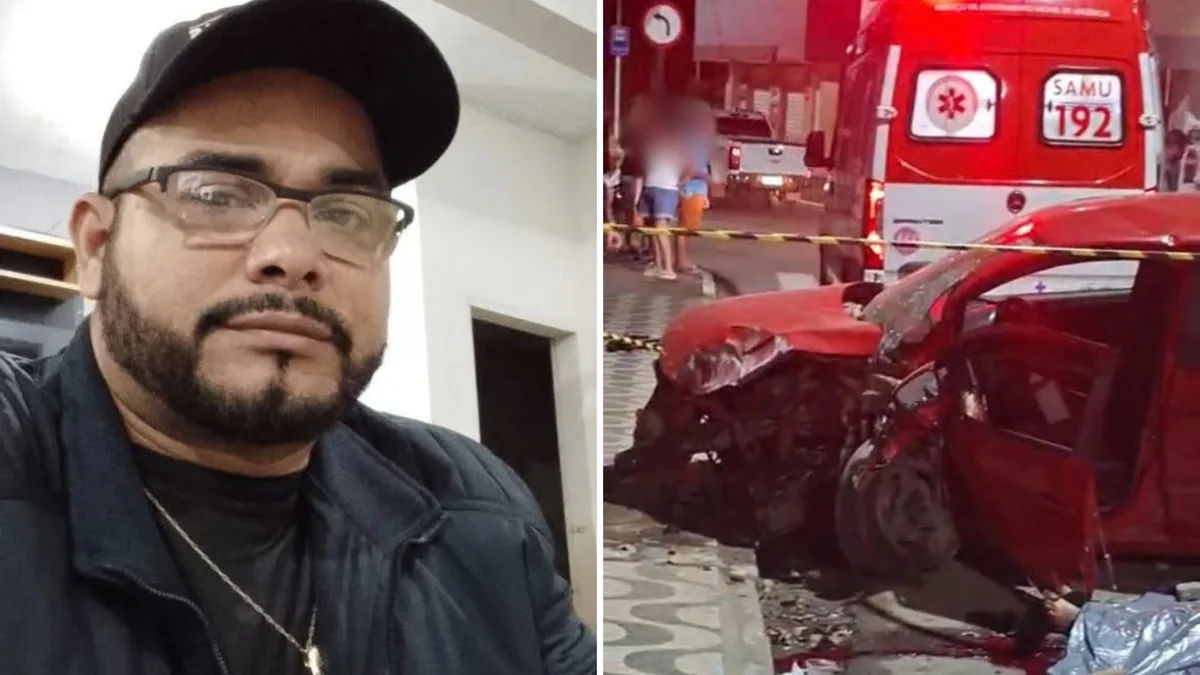 Homem morre ao bater carro contra árvore em Mimoso do Sul