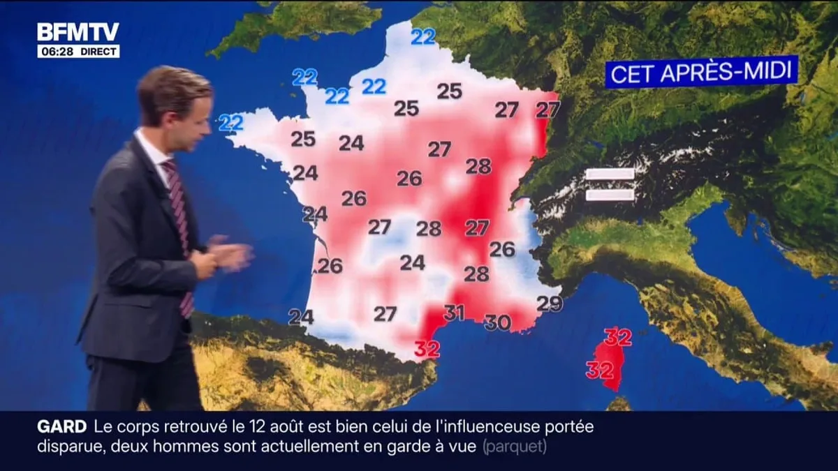 Trois départements en vigilance orange aux orages: la météo du jeudi 20 août