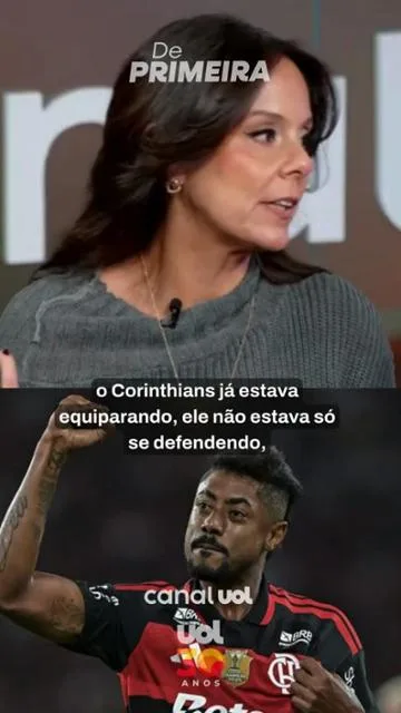 'É inquestionável a qualidade e a importância do Brunho Henrique para esse elenco', destaca Fabíola