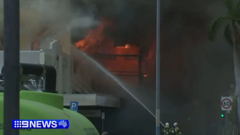 Townsville pub gutted by fire