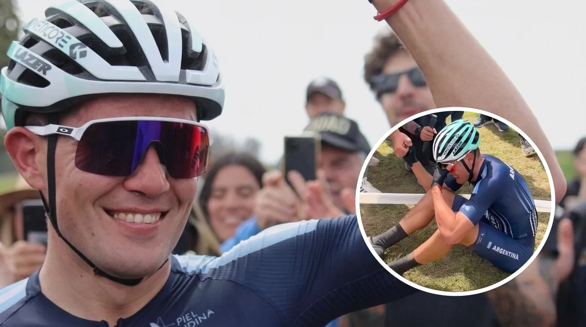 Ganó la primera medalla de oro en su disciplina para Argentina y rompió en llanto al recordar a su papá: “Ayudame a llegar”