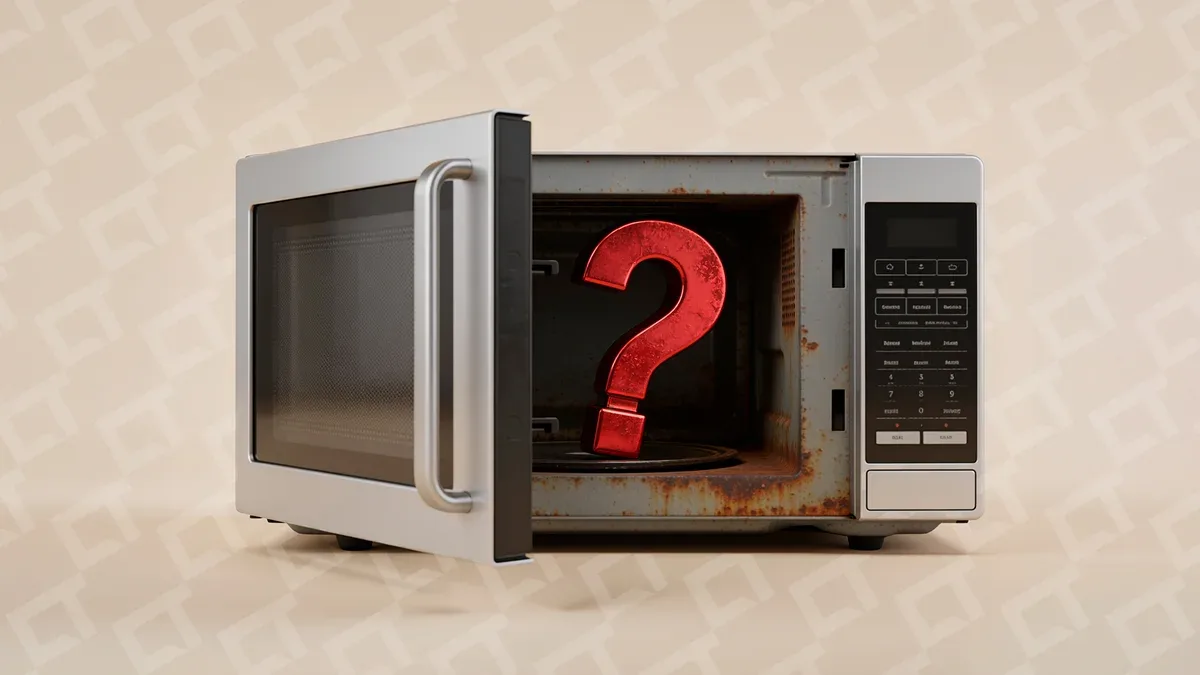 Micro-ondas enferrujado por dentro: tem conserto ou é perigoso?