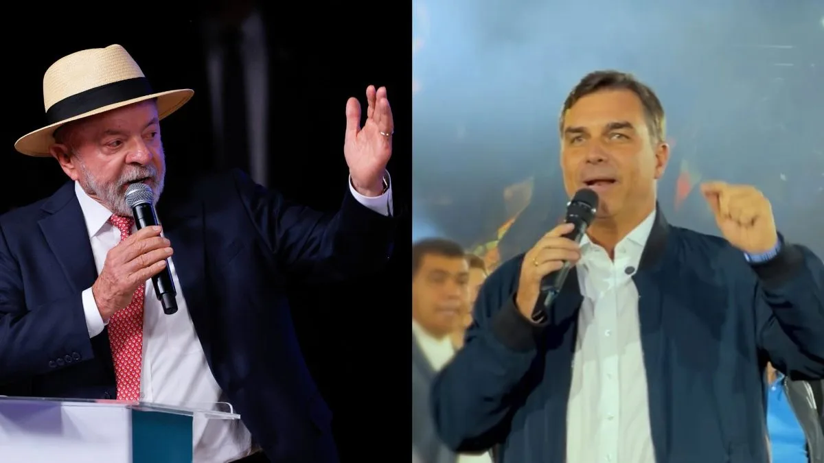 Real Time Big Data: Flávio Bolsonaro chega a 45% e ultrapassa Lula em novo cenário de 2º turno; veja os números