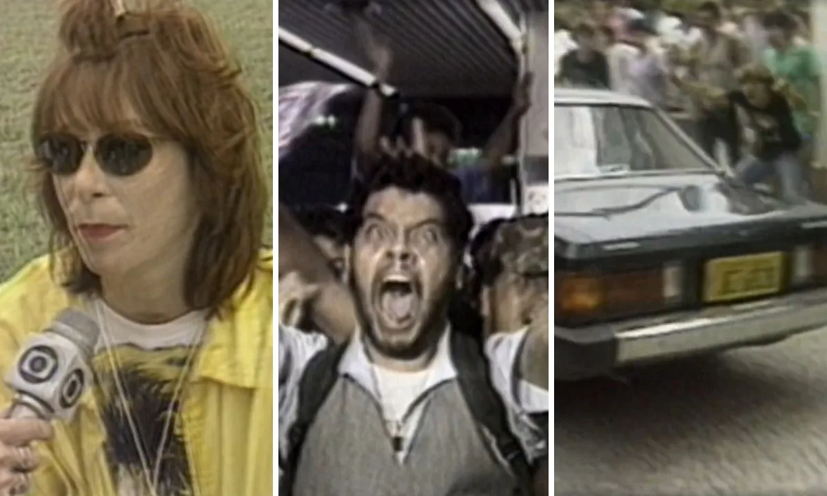 Caos no aeroporto, Iron Maiden perseguido, Rita Lee no 'desbunde': vídeo mostra euforia do 1º Rock in Rio