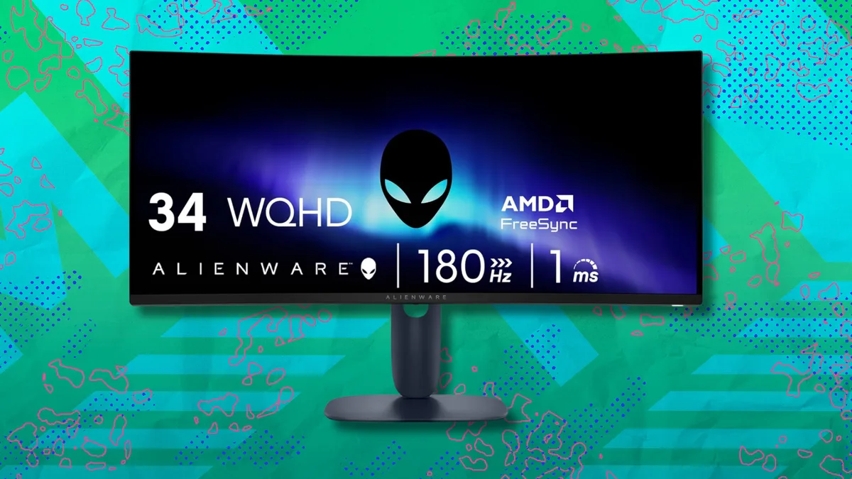Rare Alienware deal: Get $60 off the Alienware 34 240Hz QD-OLED curved monitor