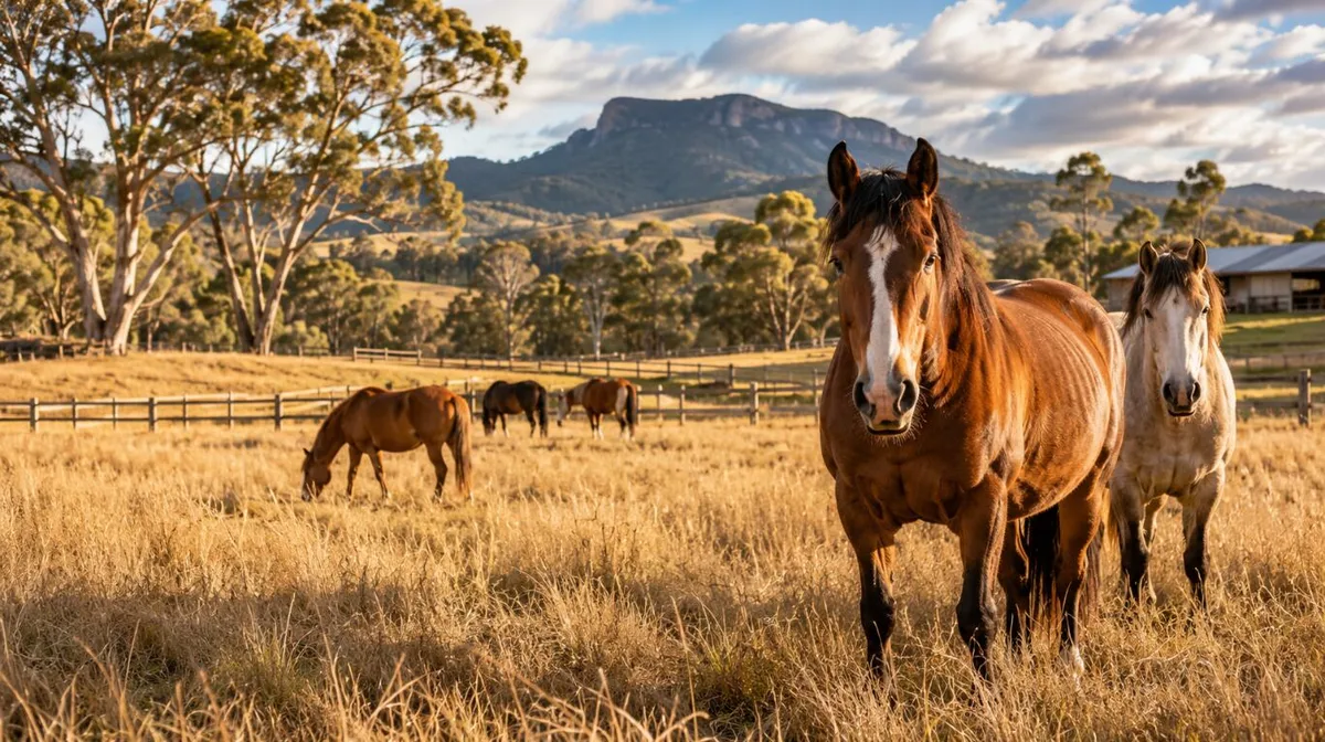 Australia busca voluntarios para cuidar caballos en 2027: ofrece alojamiento, comida, traslados y tours gratuitos por la ciudad