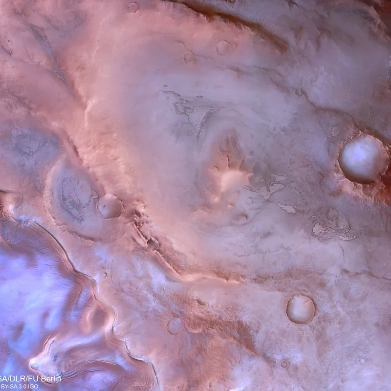 Actualité : On pensait Mars rouge : certaines régions sont violettes, et c'est magnifique