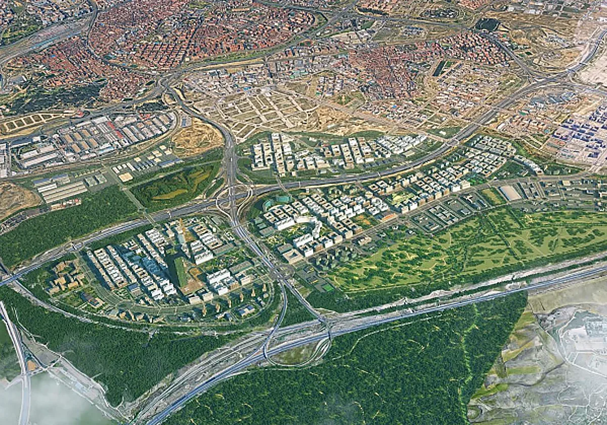 Valdecarros, listo para levantar 51.656 viviendas en el mayor desarrollo residencial de Europa