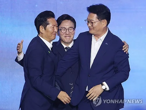 [속보] 김민석 "1인1표 당원주권 첫 선택 역사적…당원·국민께 감사"