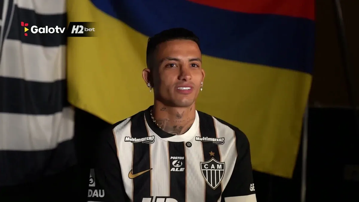 Kevin Castaño chega preparado e diz como pode contribuir no Atlético-MG