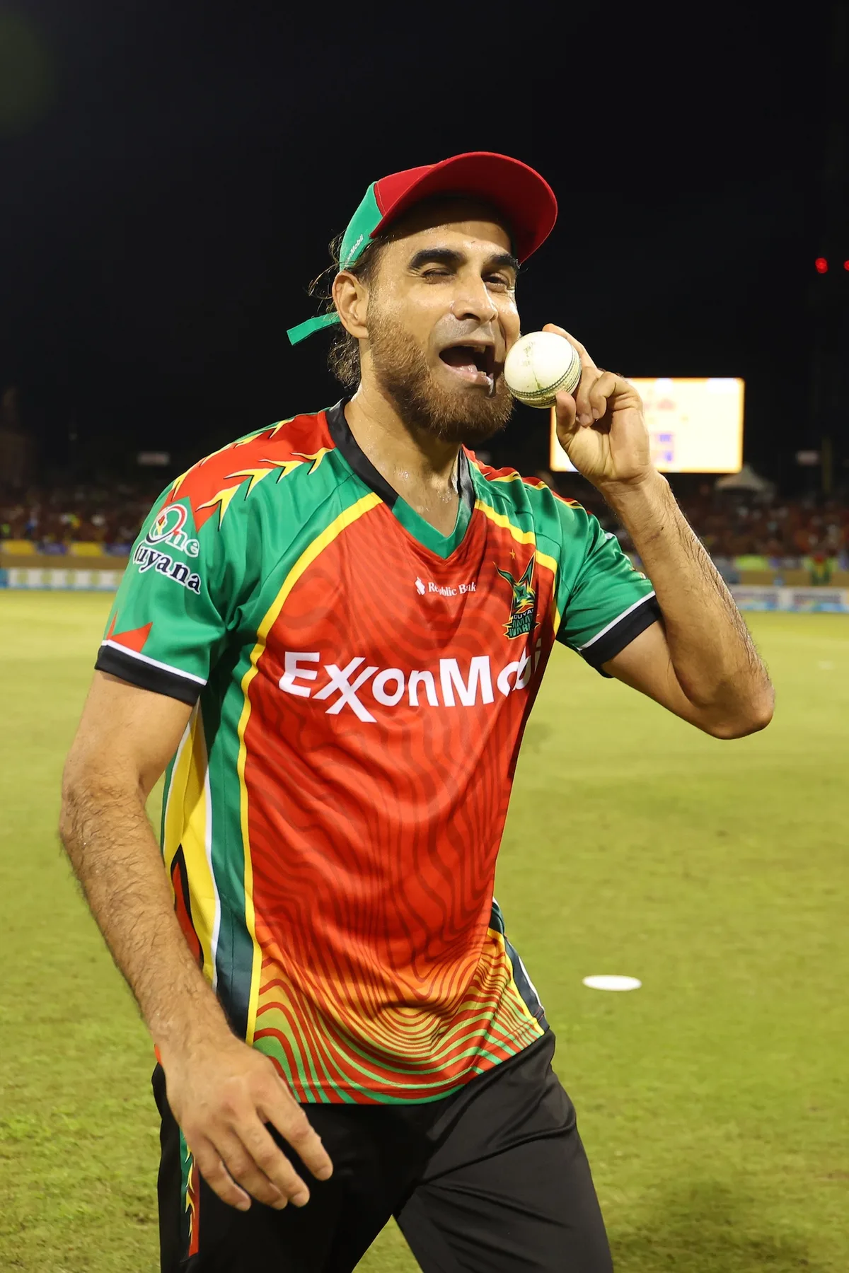 'My son has been pushing me' - 47-year-old Tahir after becoming oldest to bag five-for
