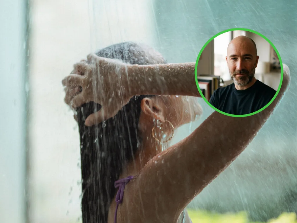 Luis Barberena, instructor: "30 segundos bajo el agua fría, te regulan el cortisol"
