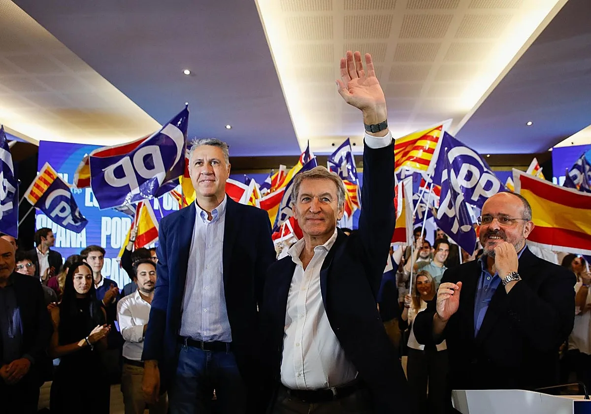 Feijóo encarga a Albiol una ley antiokupación y pone el foco en Cataluña para «impulsar» el cambio de Gobierno