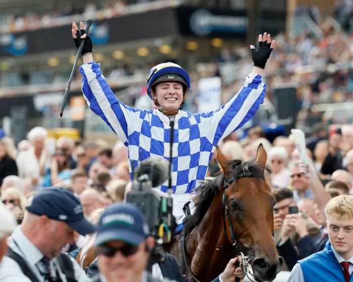 Saffie Osborne makes racing history as first woman to win a British Classic
