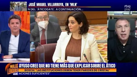 Joaquim Bosch, tajante con el polémico ático de Chamberí: "El dinero que se gastó no es de los políticos, es de toda la sociedad"