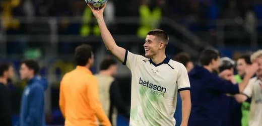 Champions League: Nicolò Tresoldi trifft dreifach im San Siro und glänzt in Mailand