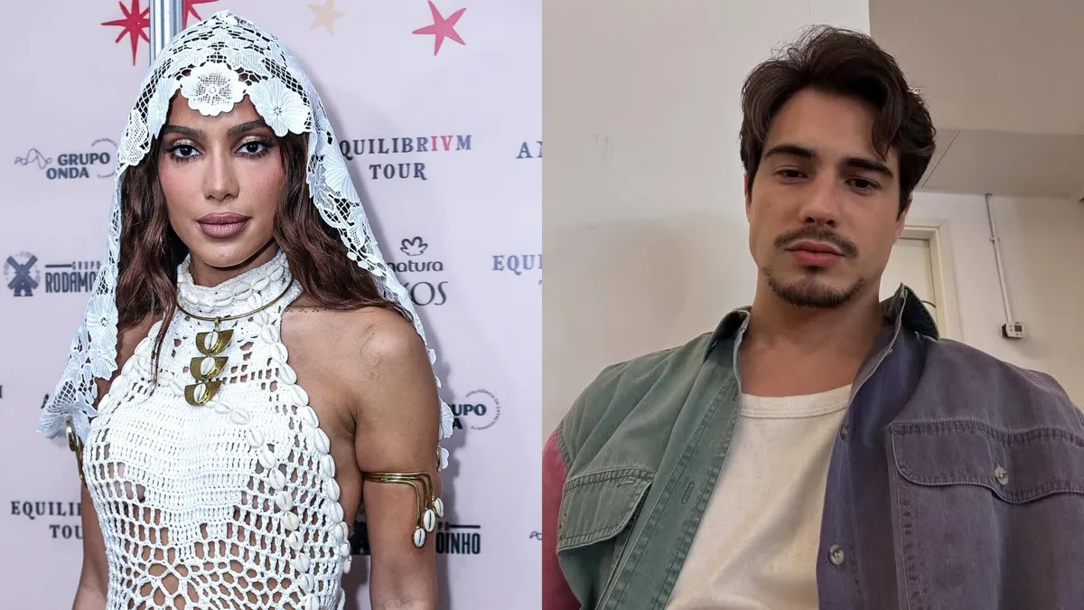 Anitta e Danilo Mesquita são vistos aos beijos em bar no RJ, e detalhe chama atenção; assista Anitta e Danilo Mesquita são flagrados aos beijos em bar no RJ após rumores de affair; veja (Foto: Anderson Borde / AgNews; Reprodução/Instagram)