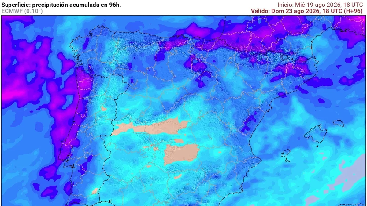 Adiós al calor y la Aemet avisa: llegan mínimas de hasta 9 ºC, muchas lluvias y tormentas y estas serán las zonas más afectadas