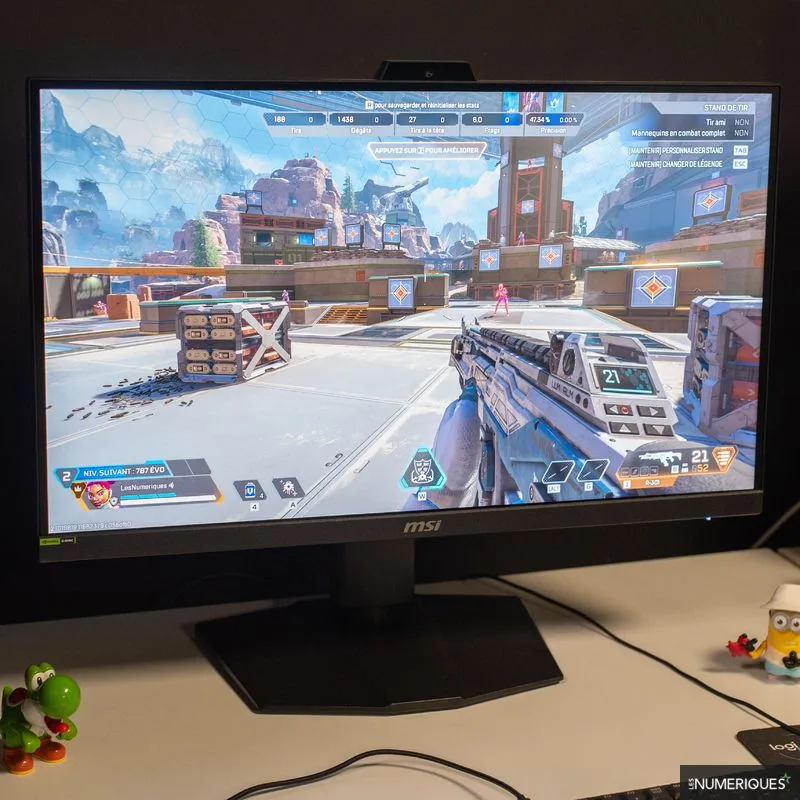 Test MSI MPG 272QRF X36 : un moniteur QHD 360 Hz avec Nvidia Pulsar équivalent à plus de 1000 Hz ?