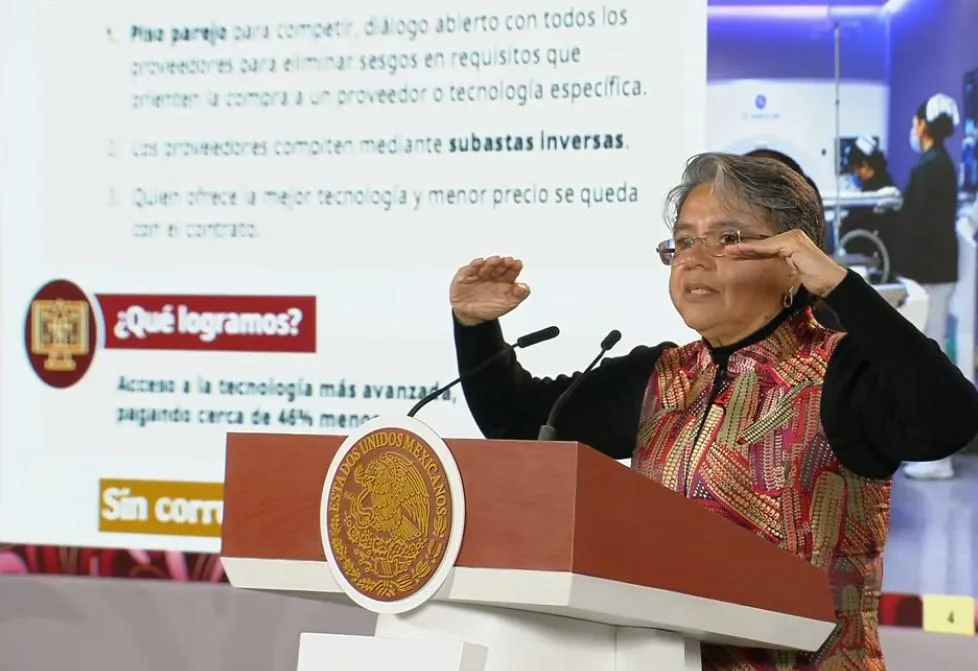 Raquel Buenrostro, titular de la Secretaría Anticorrupción reporta que se han ahorrado 83 mil mdp en dos años del Gobierno de Sheinbaum