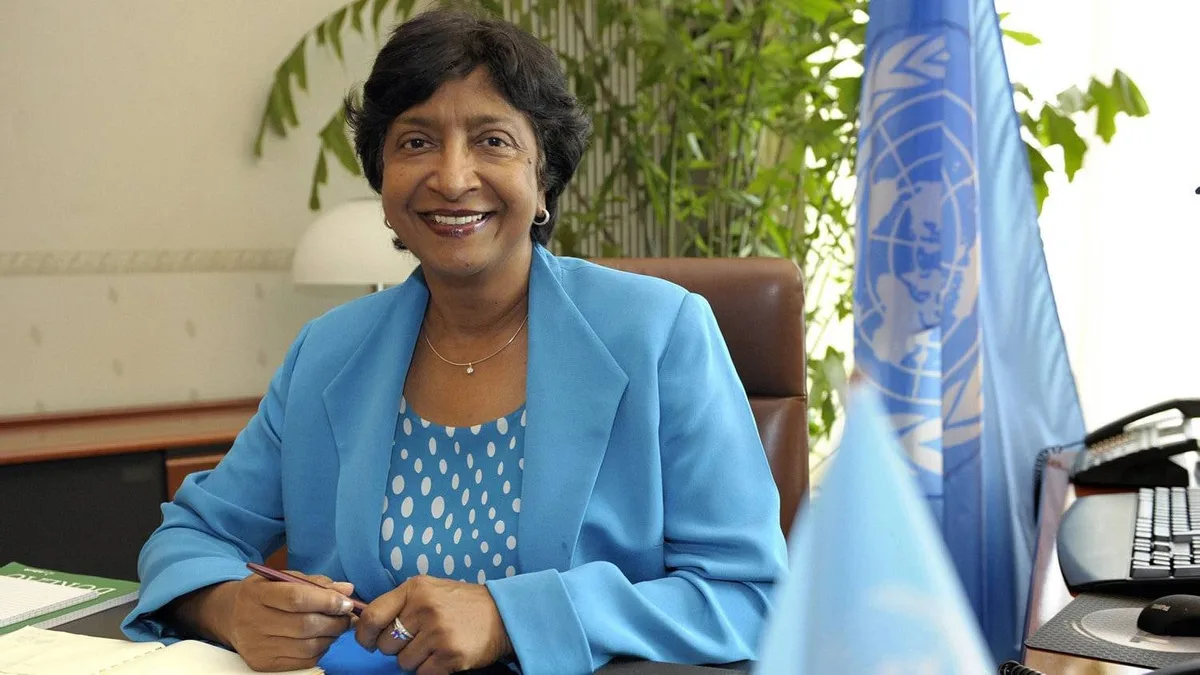Navanethem ‘Navi’ Pillay wins Nobel Peace Prize