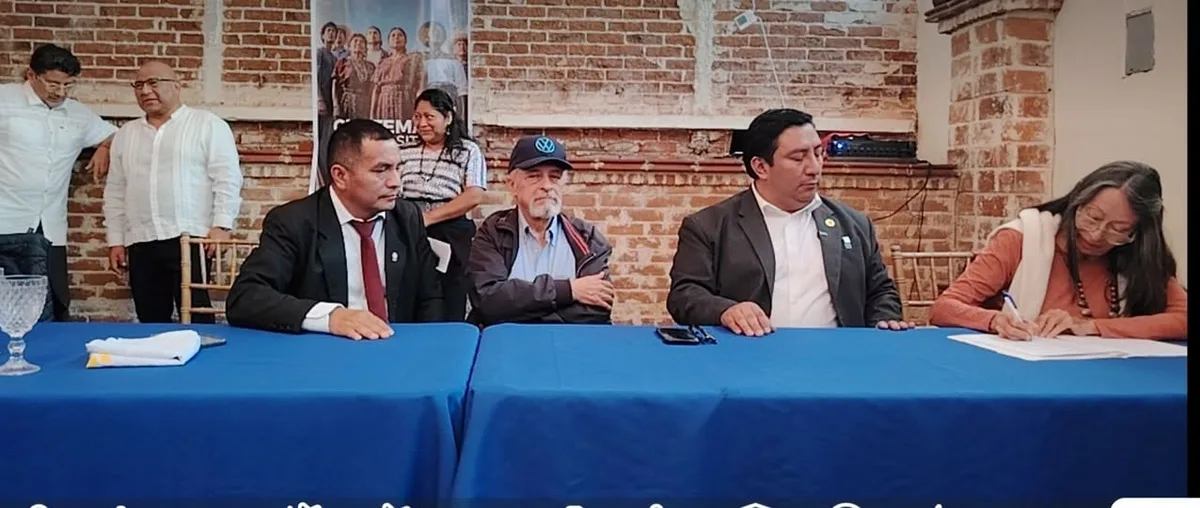 La izquierda y organizaciones sociales de Guatemala firman pacto en busca de construir un frente para llegar unidas a las elecciones de 2027