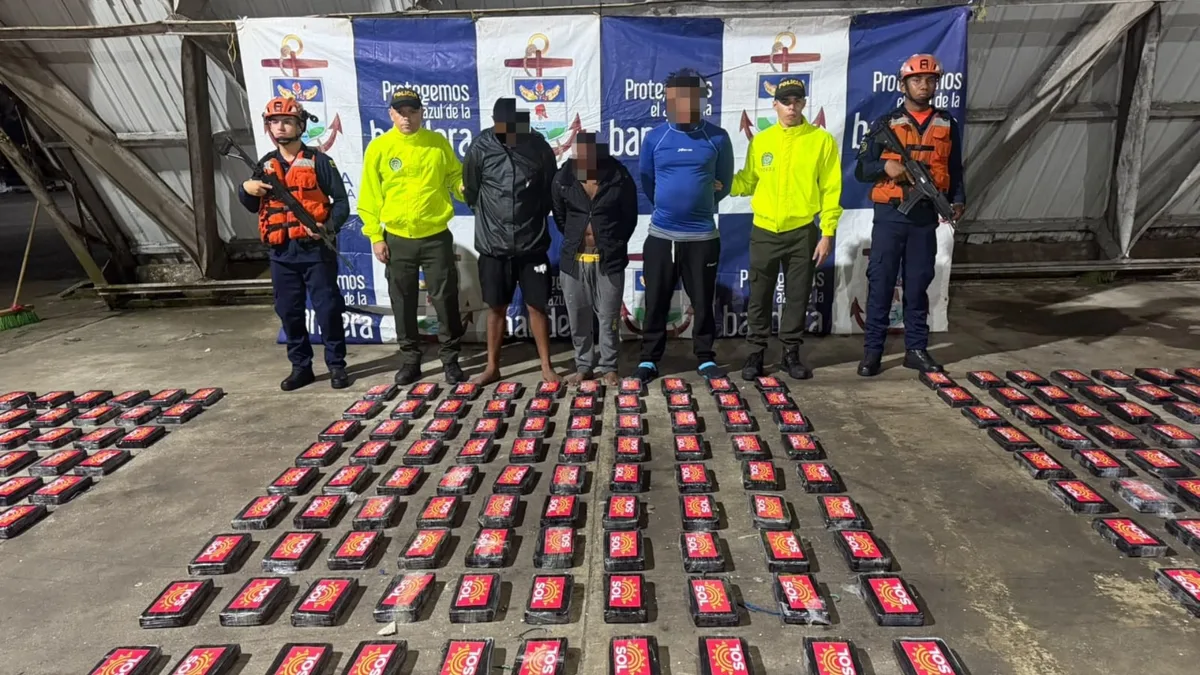 Armada evitó que USD 15 millones llegaran a las finanzas del crimen transnacional: incautó más de 1,4 toneladas de droga en Valle del Cauca
