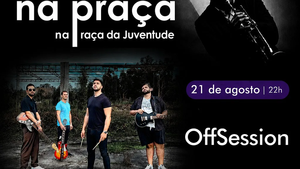 OffSession levam pop rock à Praça da Juventude em Anadia esta sexta-feira