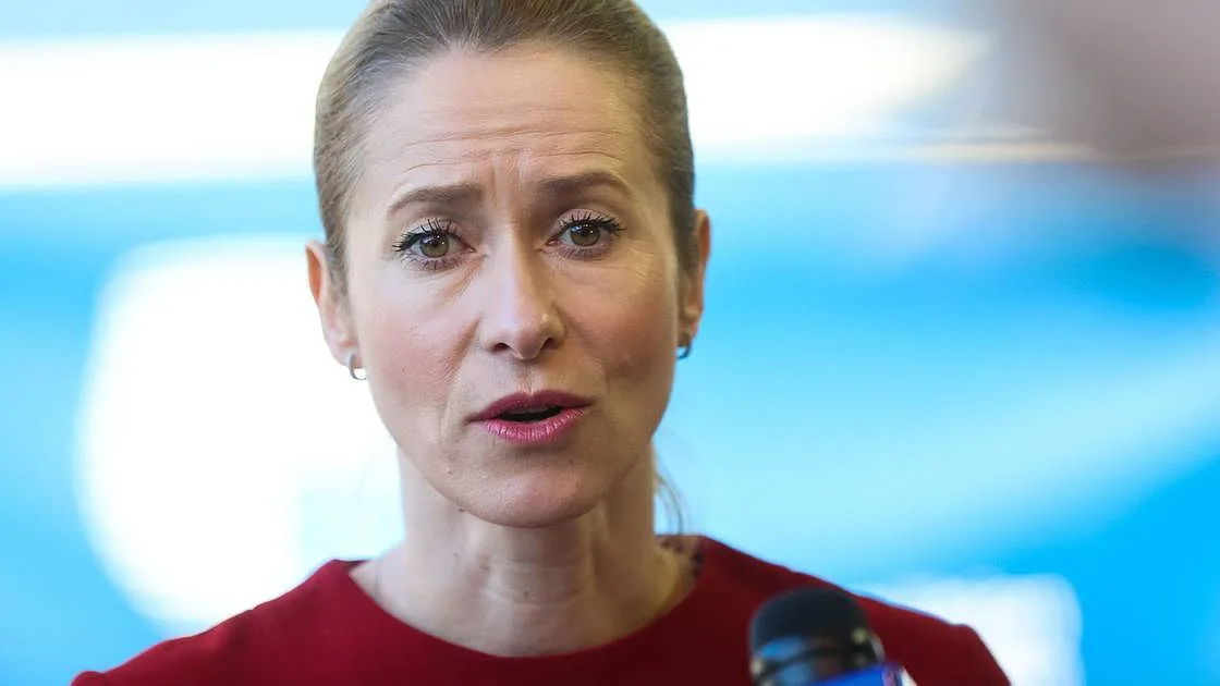 Kaja Kallas quer aumentar em um terço as entidades russas sancionadas pela UE