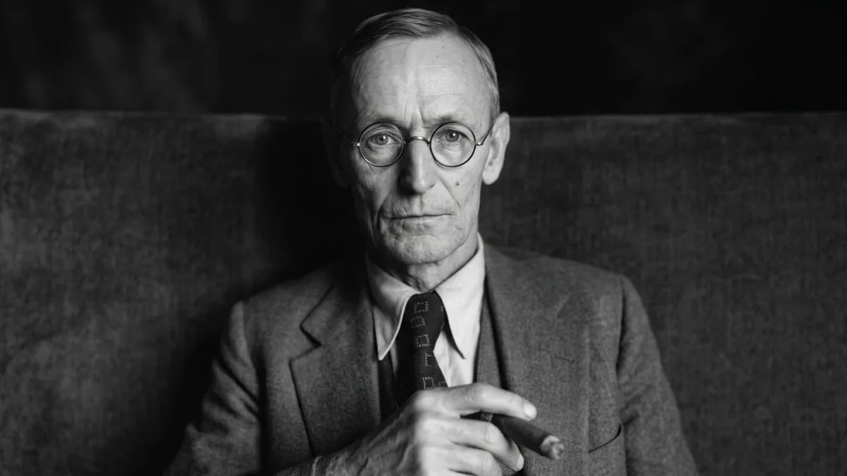 Hermann Hesse, escritor alemán: “La verdadera felicidad no es estar a salvo de la tormenta, sino encontrar paz en medio de ella”