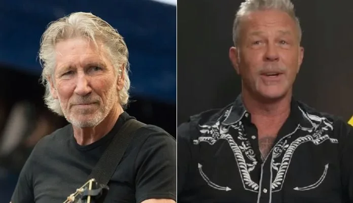 Roger Waters detona James Hetfield após fala sobre política: “imbecil sem empatia”